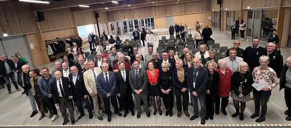 Landes : Cérémonie de remise de médailles