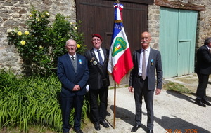 Dordogne : Remise médaille à M. Christian BERTRAND