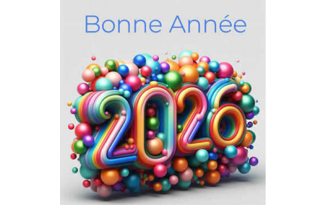 Joyeuses fêtes et meilleurs voeux 2026
